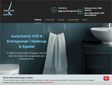 Tablet Screenshot of grametheroglarsen.dk